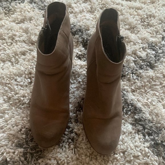 BP. 'Trolley' Bootie Tan/Grey Leather - Picture 4 of 11